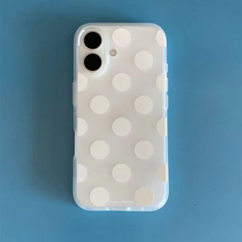 Phone Cases Xr Iphone - Funda de teléfono coreana con lunares
