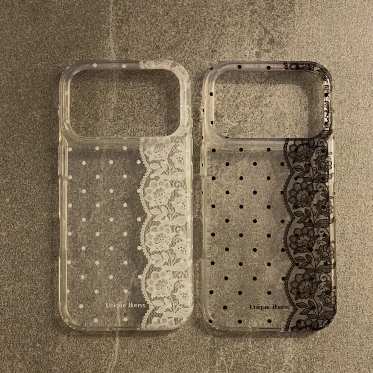 Phone Cases Xr Iphone - Funda Transparente con Diseño de Encaje